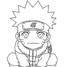 Coloriage naruto : tous les dessins à imprimer | Tête à modeler