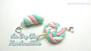 Product details air dry clay is smotther, finer and less sticky than traditional clay can be painted with tempera, acrylic or watercolours when dry Diy Marshmallow Charm Marshmallow Lollipop Air Dry Clay Charms Clay Marshmallows Youtube