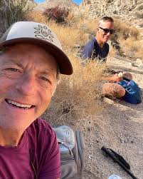 Desert healing with my bestie Mark @berkswimmer