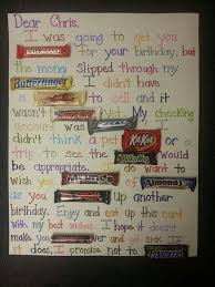 Birthday Poster Board Ideas Simple Candy Bar Poster Birthday Card Candy Bar Poster Birthday Candy Posters Birthday Candy