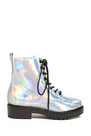 holographic ankle boots jetzt bestellen unter mode ladendirekt footwear s stiefeletten schuh stiefel ankle boots