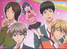 Watashi Ga Motete Dousunda Wallpaper 688x500 Kissing Him Anime Fujoshi
