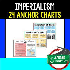 american history anchor charts imperialism anchor charts