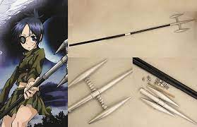 Amazon.com: Dream2Reality Cosplay Katekyo Hitman Reborn Rokudo Mukuro &. Chrome  Dokuro Trident Medium Carbon Steel Sword : Video Games