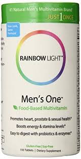 Rainbow Light Men S One Multivitamin 150 Count Rainbow Light Multivitamin Best Multivitamin