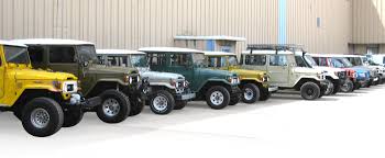 This 1981 toyota fj40 land cruiser was fitted with a powder coated aqualu aluminum body by its previous owner and is powered by a 4.2l in. Vintage Cruisers