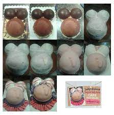 Pregnant Belly Cake Tutorial Pregnant Belly Cakes Baby Bump Cakes Belly Cakes