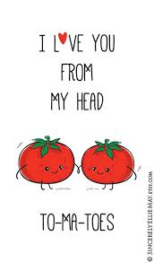 I Love You From My Head To Ma Toes Funny Food Pun Wall Art Gift For Mother Valentines Day Or Hang As Nursery Room Decor You Print 40028 Funny Food Puns Love