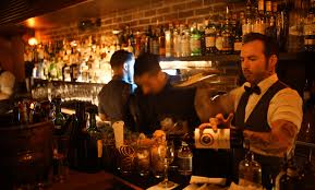 It was nice to find a nice lounge behind a cafe. A Speakeasy Bar In New York Named Bathtub Gin Behind The Scenes Nyc Btsnyc