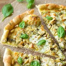 Chicken Pesto Pizza Recipe Life Made Simple Recipe Pesto Chicken Chicken Pesto Pizza Homemade Pizza Crust
