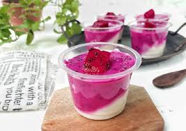 Puding juga disukai semua usia dari anak anak. Resep Puding Susu Buah Naga Lezat Resep