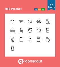 Download Milk Product Icon Pack Available In Svg Png Eps Ai Icon Fonts Icon Pack Icon Logo Restaurant