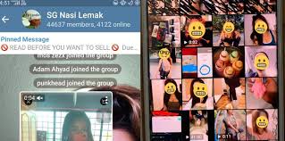 Article: Over 40,000 Singaporean Telegram users have been sharing photos of  nude women and underage children