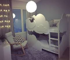 Ikea Kura Bett Umgestalten Weiss Wolken Hochbett Geschwister Bedroom Kids Ikea Kura Bett Umgestalten Kura Bett Umgestalten Ikea Kura Bett