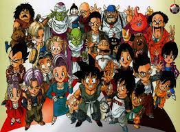 Despite praising dragon ball z for its cast of characters, they criticized it for having long and repetitive fights. The Dbz Gang At The End Of The Manga Series Dragon Ball Dragon Ball Wallpapers Dragon Ball Art