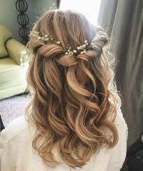 Ways to style curled hair. Curly Wedding Hairstyles For Long Hair Down Addicfashion