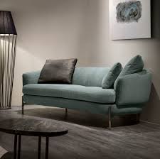Hallo, zu verkaufen sind zwei sofas. Contemporary Sofa Miami Cantori Fabric Leather 4 Seater