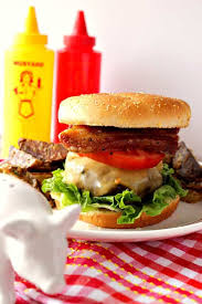 Saisir le filet porc avec l'ail et l'oignon. Burger De Poitrine De Porc Kudos Kitchen