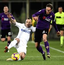 İtalya birinci futbol ligi'nin (serie a) 28. Italy Florence Soccer Serie A Fiorentina Vs Inter