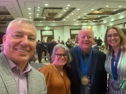 Awards night at CEF with David Wills & Allie Amoroso winning the big  awards.