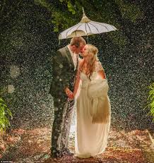 In particular, in the beginning of autumn rain can provide the perfect opportunity to capture wonderful photos. After Jessica And Nick Gower S Rainy Wedding Photo More Couples Share Their Images Daily Mail Online