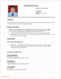 19 Resume Format For Freshers Bcom Graduate Download