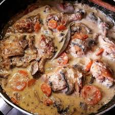 Blanquette De Poulet Toute La Cuisine Que J Aime Blanquette De Poulet Recettes De Cuisine Recette Blanquette