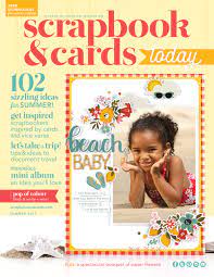 Touch device users, explore by touch or with swipe gestures. Scrapbook Cards Today Papercrafting Magazine