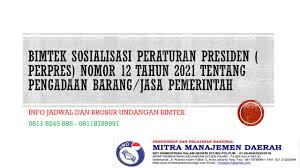 Kementerian dalam negeri berada di bawah dan bertanggung jawab kepada presiden. Info Sosialisasi Perpres No 12 Tahun 2021 Info Jadwal Bimtek Nasional 2021 Terlengkap Dan Update