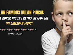 Keluar madzi batal wudhu ragu kentut dianggap tidak kentut (tidak batal wudhunya).barangsiapa yang muntah atau mengeluarkan darah dari hidung (mimisan). Korek Hidung Batal Wuduk 5 Mitos Batal Puasa Fizo Omar Channel Foc Waalaikumussalam Wbt Alhamdulillah Pujian Dan Syukur Kepada Ilahi Dengan Pelbagai Kurniaan Dan Anugerah Yang Tidak Terhitung Buat Kita