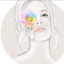 Find images of flower drawing. Eye Draw Drawing Illustrator Illustration Art Artwork Pastel Flower Rose Beauty Fashion Fashionillustration Keimeguro Heart Art Art Face Art