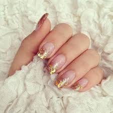 Save more with subscribe & save. Goldleaf Tips On Natural Nails Gold Nails Glitter Nails Diy Gold Tip Nails