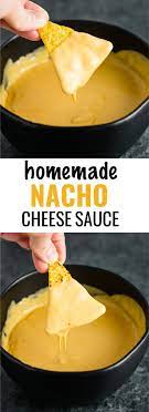 5 Minute Nacho Cheese Sauce Recipe Perfect For Dipping Or Poured Over Nachos Just 6 Ingredients Nachocheeses Recipes Cheese Sauce Recipe Appetizer Recipes