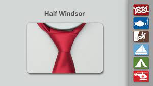 The half windsor knot provides a professional, sleek appearance. Half Windsor Knot How To Tie A Half Windsor Knot Youtube