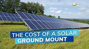 What's the Cost of a Ground Mount Solar Panel System?