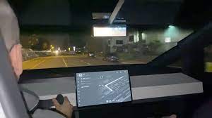 @elonmusk steering wheel fell off today! Closer Look Cybertruck Interior As Seen In The Test Ride Videos