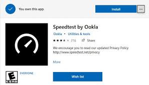 That's about it for internet speed. Free Windows 10 Speed Test App From Ookla Tech Help Kb