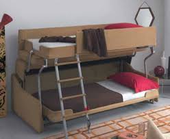 Bunk beds are a natural choice for limited space, cozy sleepovers and just generally for kids sharing a bedroom. Crazy Transforming Sofa Goes From Couch To Adult Size Bunk Beds In Less Than A Minute