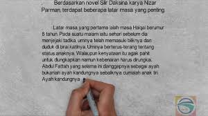 Contoh 5 Soalan Jawapan Novel Silir Daksina Youtube
