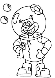Print the free printable spongebob sandy cheeks coloring page do you have kids or students who love spongebob squarepants television show? Sandy Spongebob Coloring Pages