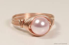 Maybe you would like to learn more about one of these? Rose Gold Pink Pearl Ring Rose Gold Ring Light Pink Pearl Ring Rosaline Swarovski Pearl Solitaire