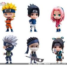 Naruto Figures Toy 6 Pcs Set Naruto Sasuke Sakura Kakashi Zabuza Haku Au Sakura E Sasuke Kakashi Chibi