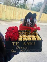 Our local florists craft fresh flower arrangements from daisy flowers, lily flowers, carnation flowers, hydrangea flowers, iris flowers, roses, sunflowers, and more! Send Flowers For Him Valentine Gift Baskets Valentine S Day Gift Baskets Valentines Gifts For Boyfriend