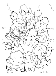 Coloriage à dessiner pokemon carapuce. Coloriage Pokemon Go 154134 Jeux Videos Album De Coloriages