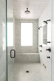 There are many complementary colors to choose from when styling your room around carrara marble. Carrera Marble Shower Tiles Design Ideas