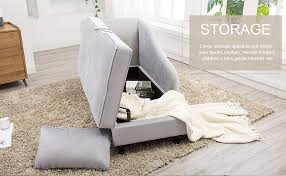 Maybe you would like to learn more about one of these? Amazon Com Modern Chaise Lounge Open Fold Spa Sofa Long Lounger For Bedroom Office Living Room With Storage Kitchen Dining