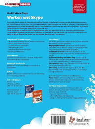 Bol Com Werken Met Skype Studio Visual Steps 9789059050204 Boeken