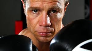 Gold Coast ex world champ boxer Mike Katsidis in Brophy boxing bout