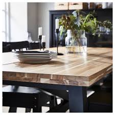 Did you cut the legs by 2″ to even it out? Skogsta Dining Table Acacia 921 2x393 8 Ikea