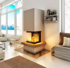 Kaminbausatz Royal Mit Smart 3plh 8 Kw Und Dreiseitig Verglaster Hebetur Kaminbausatz Kamin Kamin Wohnzimmer